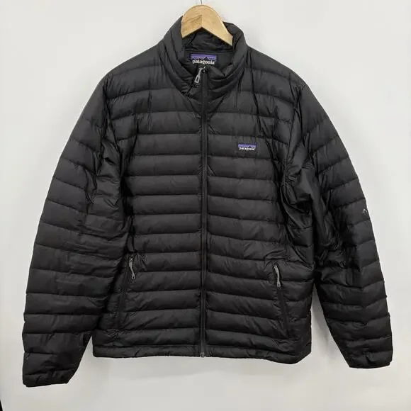 Patagonia Down Sweater Jacket Mens XLarge Insulated Goose Puffer Windproof Flaw - Picture 1 of 10